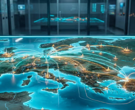 avrupa sanayi Üretim ve tedarik rotaları haritası