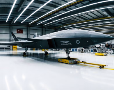 kizilelma İnsansız savaş uçağı seri Üretim hattı ve stealth tasarımı