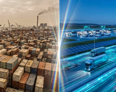 navlun krizi ve dijital lojistik koridoru karşılaştırmalı analiz görseli