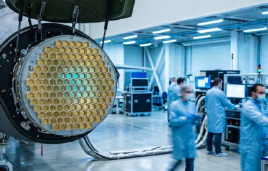 5. Nesil Savaş Uçağı AESA Radar Anteni ve GaN Modülleri