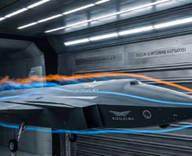 KIZILELMA Aerodinamik Test Süreci ve Süpersonik Akış Analizi Fiziksel Görünümü