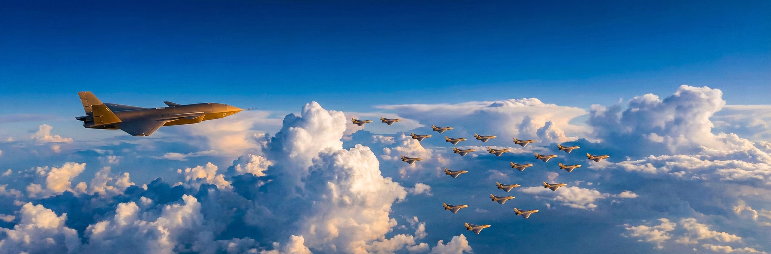 Loyal Wingman ve Sürü İHA Sistemlerinin Bulut Üstü Taktik Formasyonu