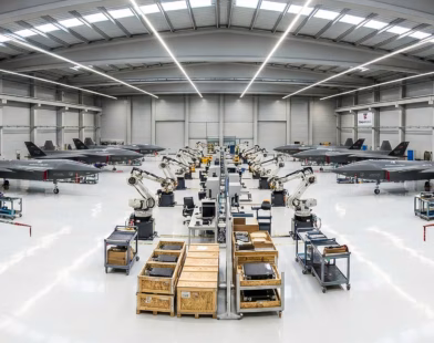 Otonom Savaş Uçağı Seri Üretim Hattı ve Endüstriyel Darboğaz Analizi