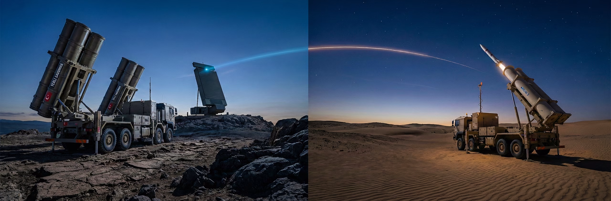 Türkiye SİPER Blok-2 ve İsrail Arrow-3 Füze Savunma Sistemleri Kıyaslaması