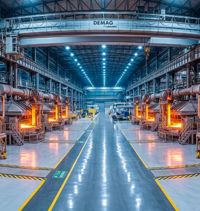 Türkiye Ham Çelik Üretimi Tesisleri ve Elektrik Ark Ocağı Ergitme Hattı