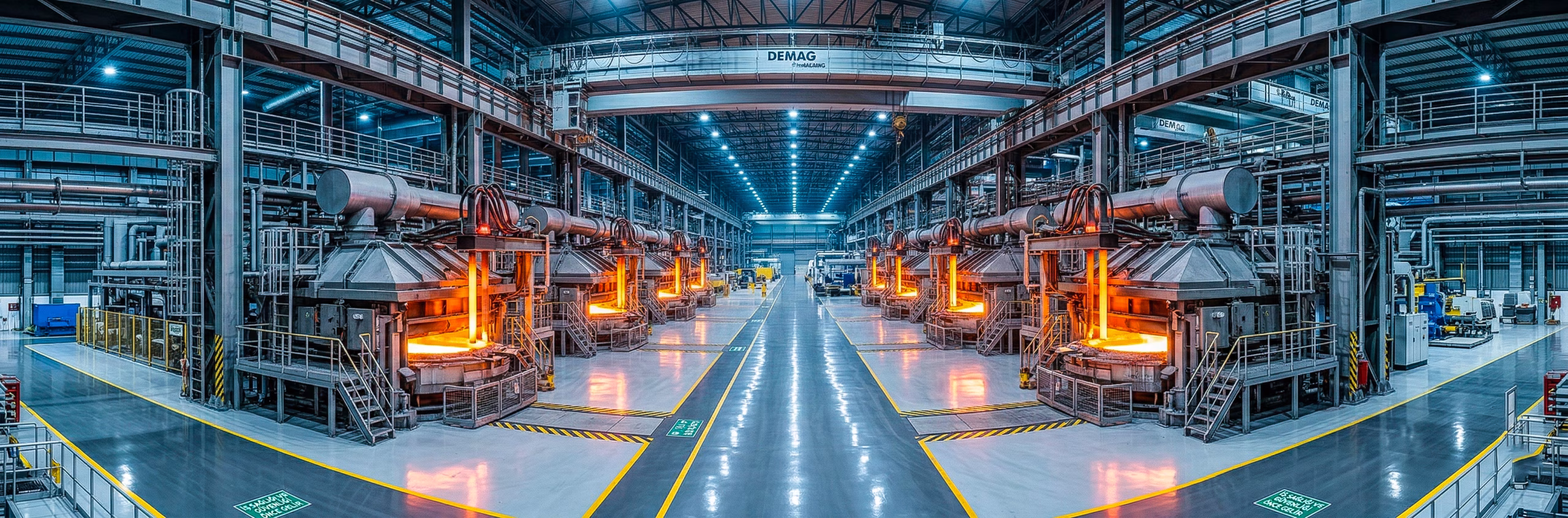 Türkiye Ham Çelik Üretimi Tesisleri ve Elektrik Ark Ocağı Ergitme Hattı