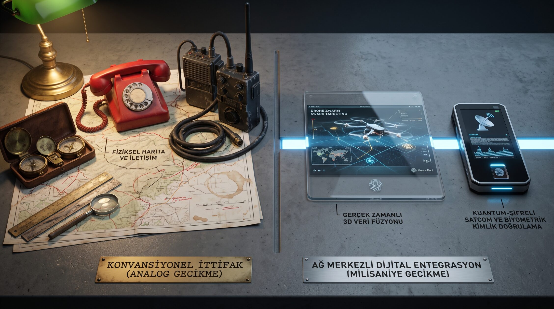 Geleneksel İttifak ve Ağ Merkezli Modern Askeri İttifak Karşılaştırması