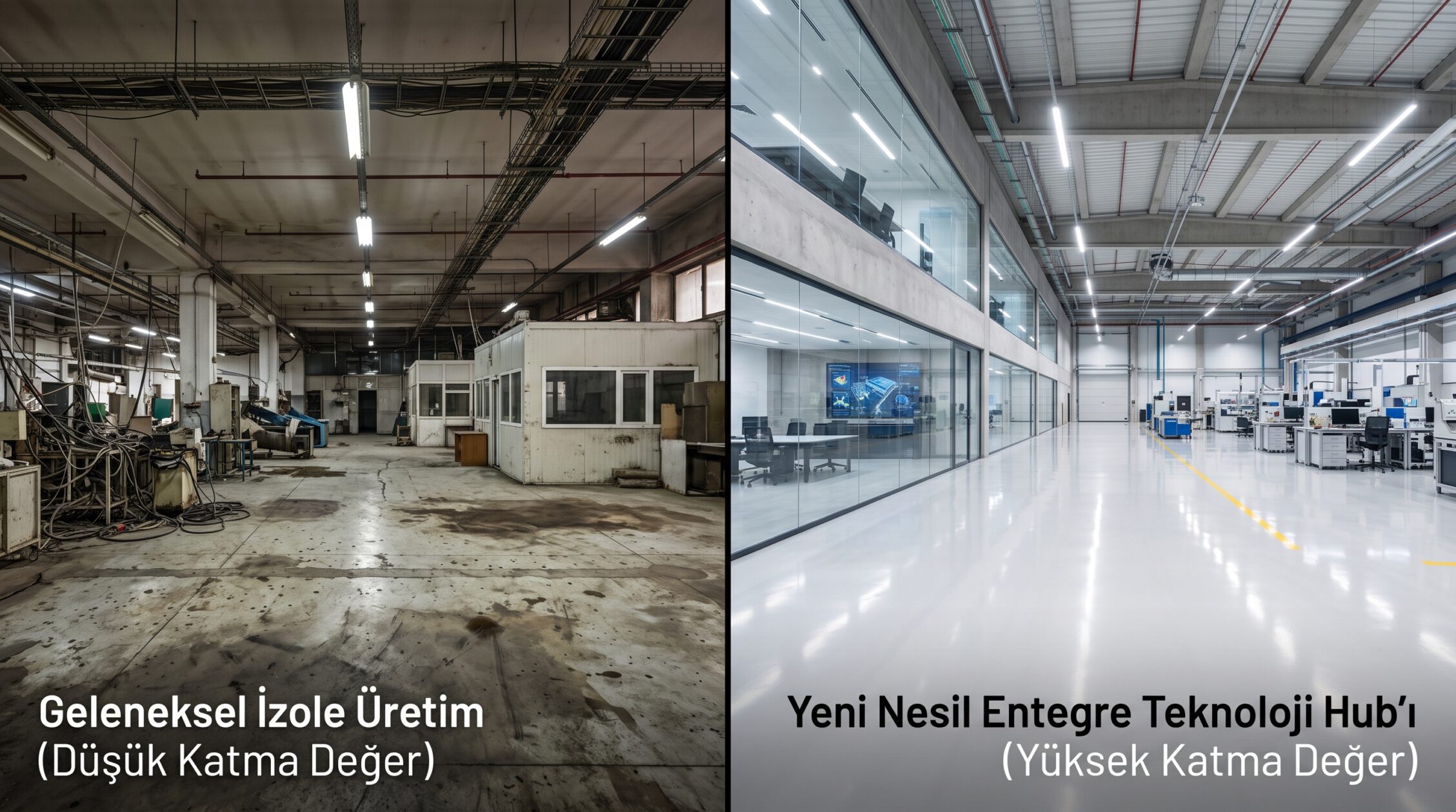 Geleneksel Sanayi Modeli ve Yeni Nesil Teknoloji Geliştirme Bölgesi Kıyaslaması