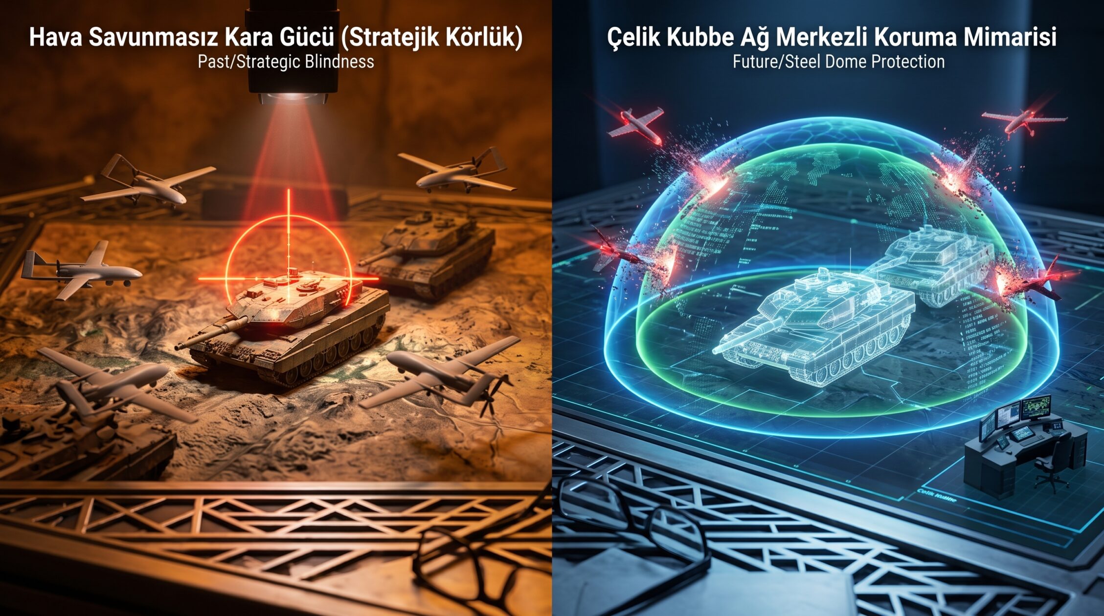 Hava Savunmasız Stratejik Körlük ve Çelik Kubbe Çok Katmanlı Koruma Kıyaslaması