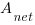A_{net}