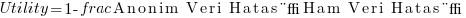 Utility = 1 - frac{rmA rmn rmo rmn rmi rmm ~ rmV rme rmr rmi ~ rmH rma rmt rma rms Ä ±}{rmH rma rmm ~ rmV rme rmr rmi ~ rmH rma rmt rma rms Ä ±} Utility = 1 - frac{rmA rmn rmo rmn rmi rmm ~ rmV rme rmr rmi ~ rmH rma rmt rma rms Ä ±}{rmH rma rmm ~ rmV rme rmr rmi ~ rmH rma rmt rma rms Ä ±}